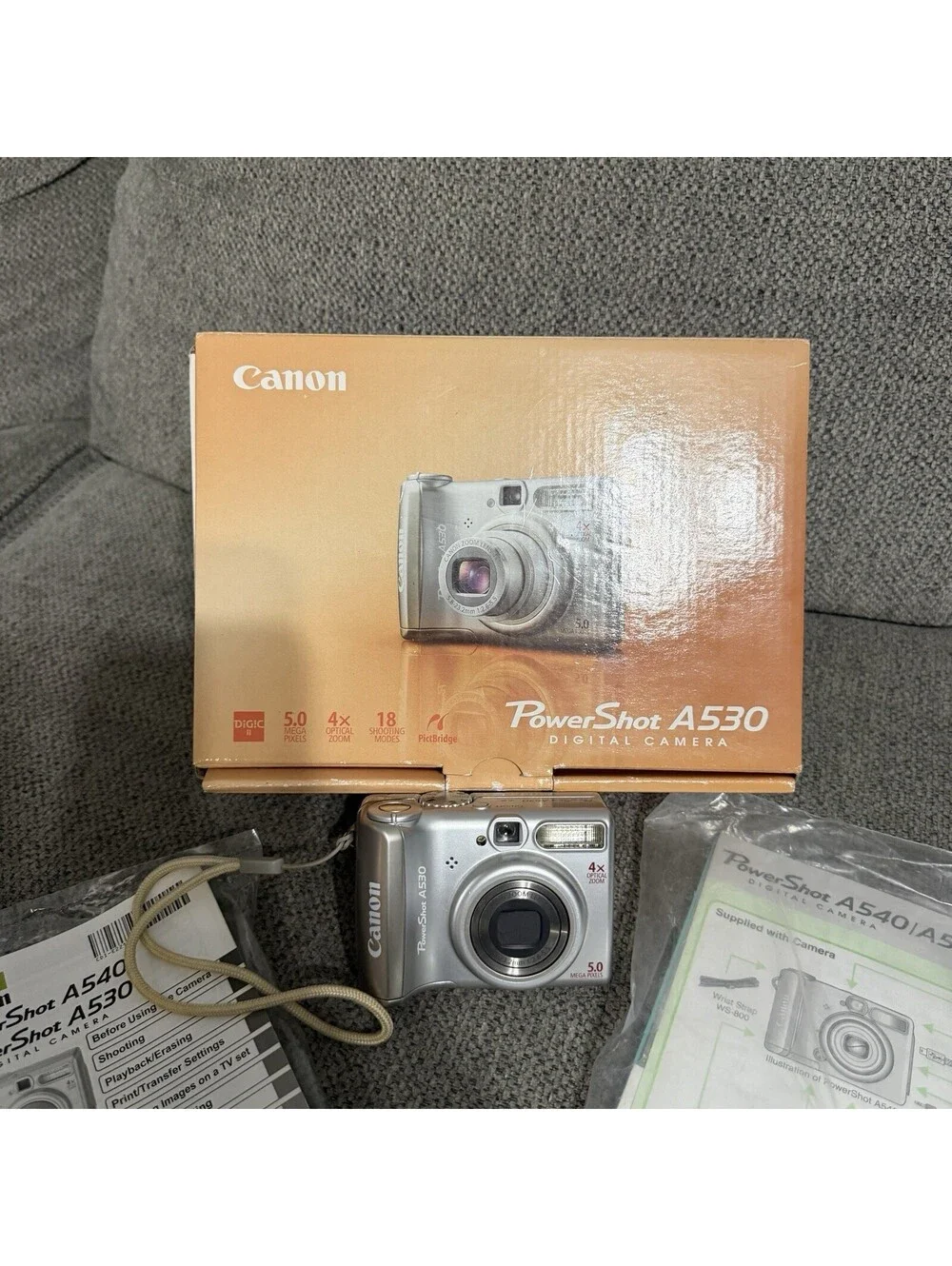 Canon PowerShot A530 5.0MP 4X Optical Zoom Digital Camera